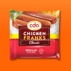 CDO Chicken Franks Classic Regular 250g