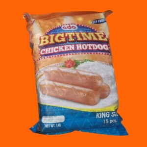 CDO Bigtime Chicken Hotdog King Size 1000g